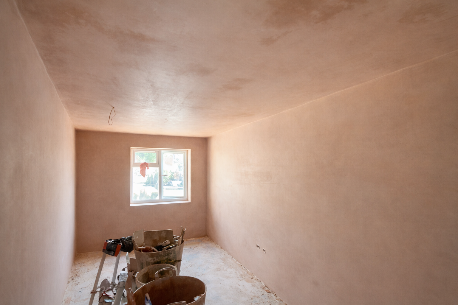 Silicone render exterior finish
